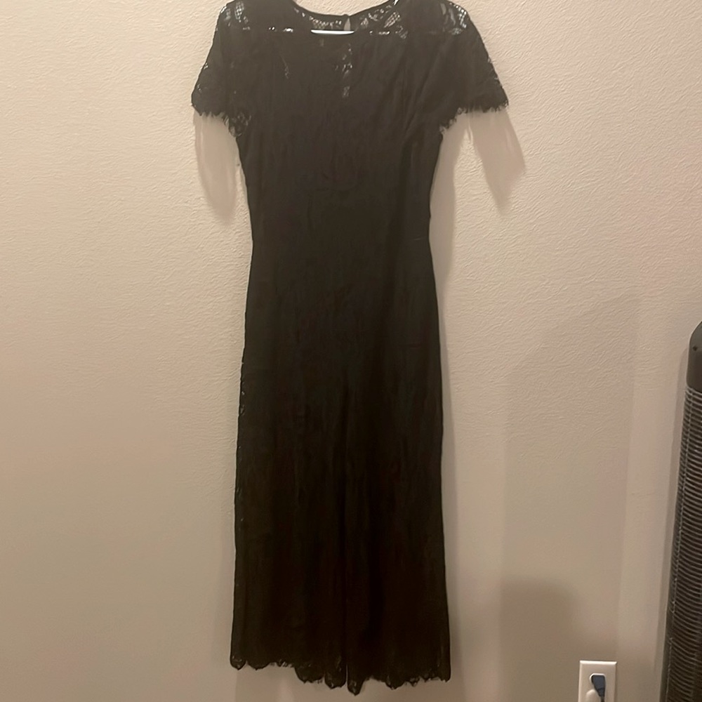 Chelsea & Violet Lace Jumpsuit (w/pockets!)